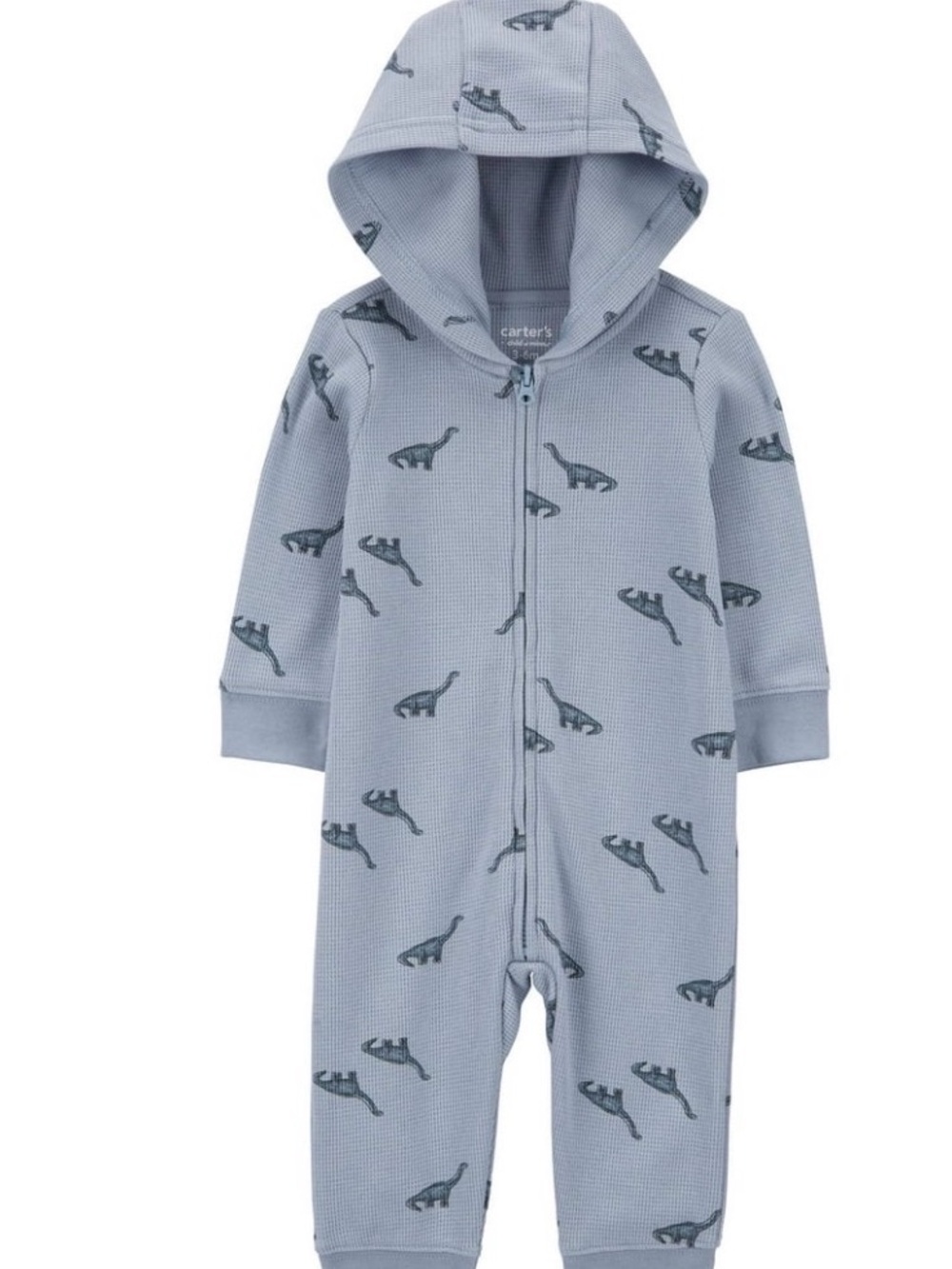 Carter’s Child of Mine Hooded Jumpsuit, Size 6-9 Months